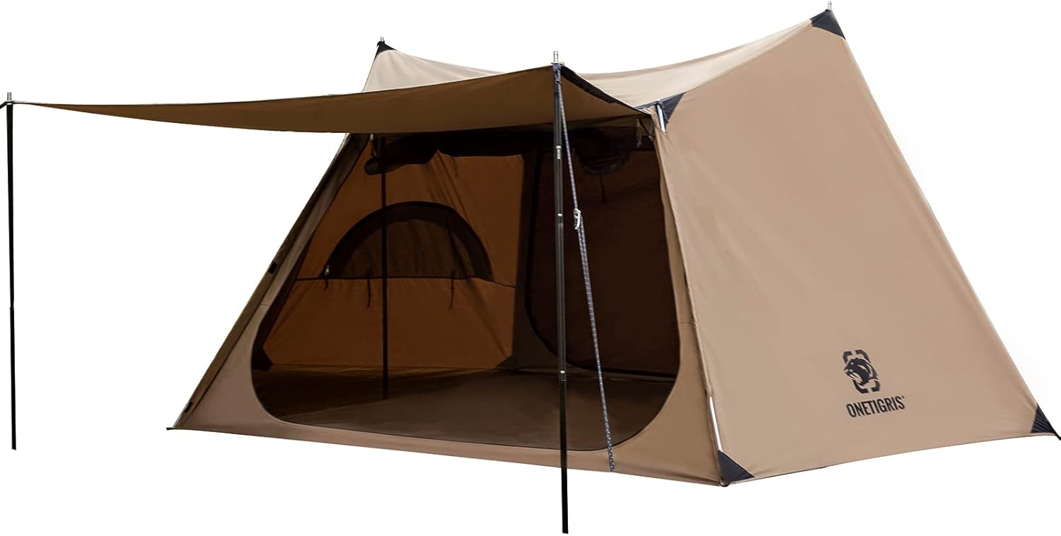 軍用テント】 ソロキャンプにも！冬でも暖かいパップテントのおすすめ